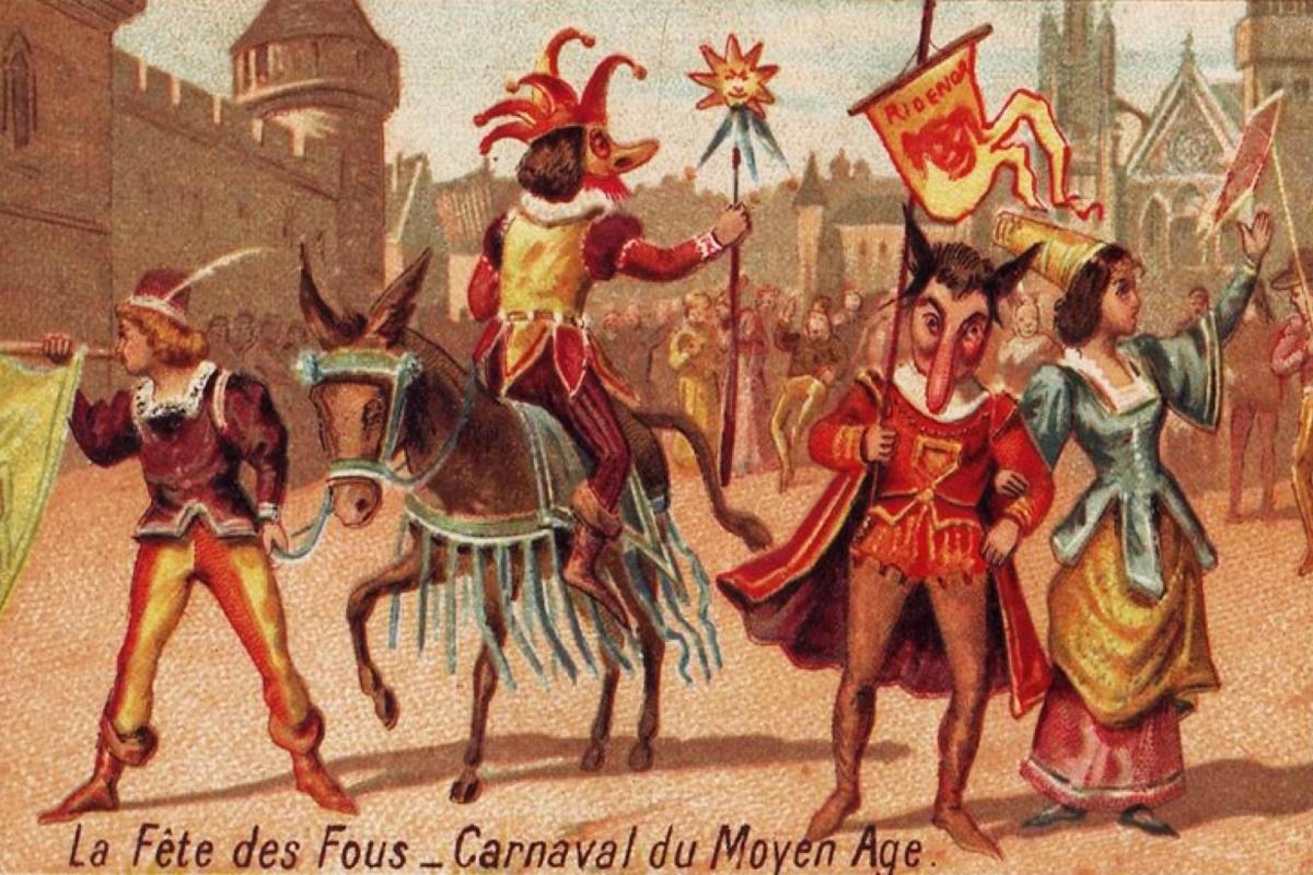 Средневековый карнавал.